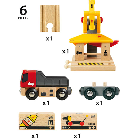 BRIO 33280 Fragtgodsstation