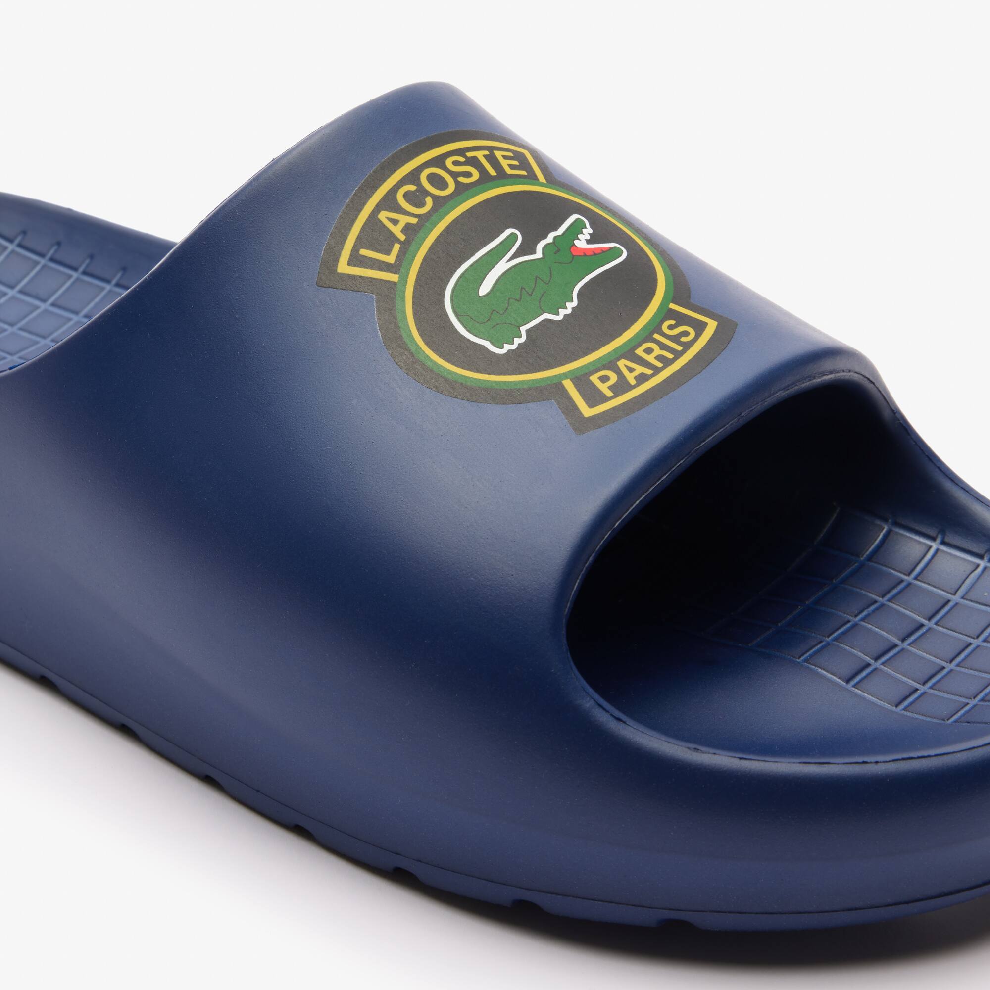 Herren-Schlappen Serve 2.0 mit Logo Flip-Flops & Sandalen - Blau - Lacoste - Herren