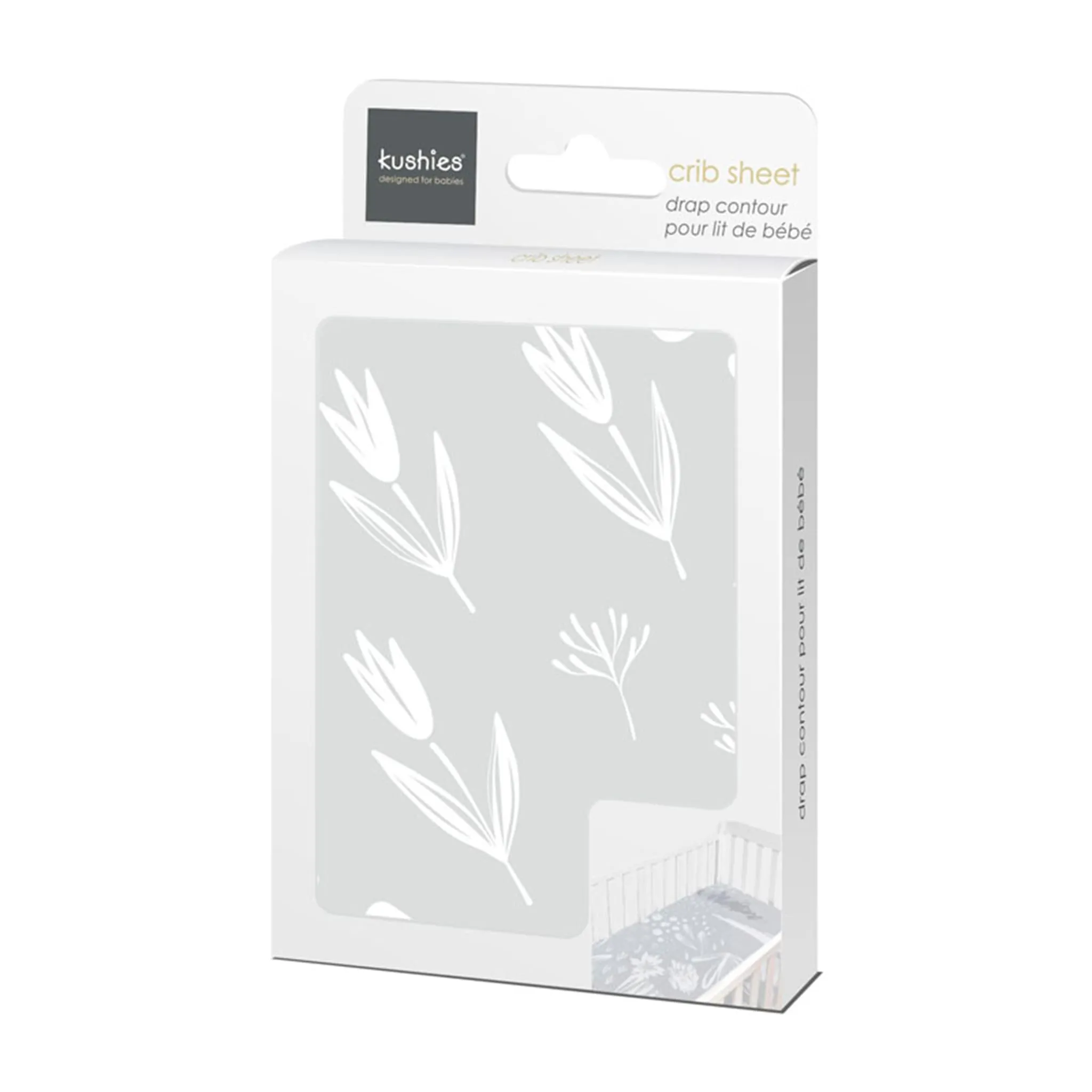 Kushies Drap Contour Percale - Jardin