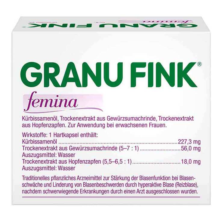 GRANU FINK® femina Kapseln, 30 St