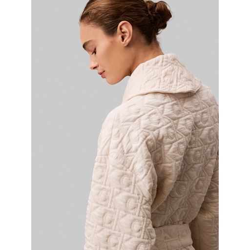 Calvin Klein Morgenkåbe, Ivory, M/L