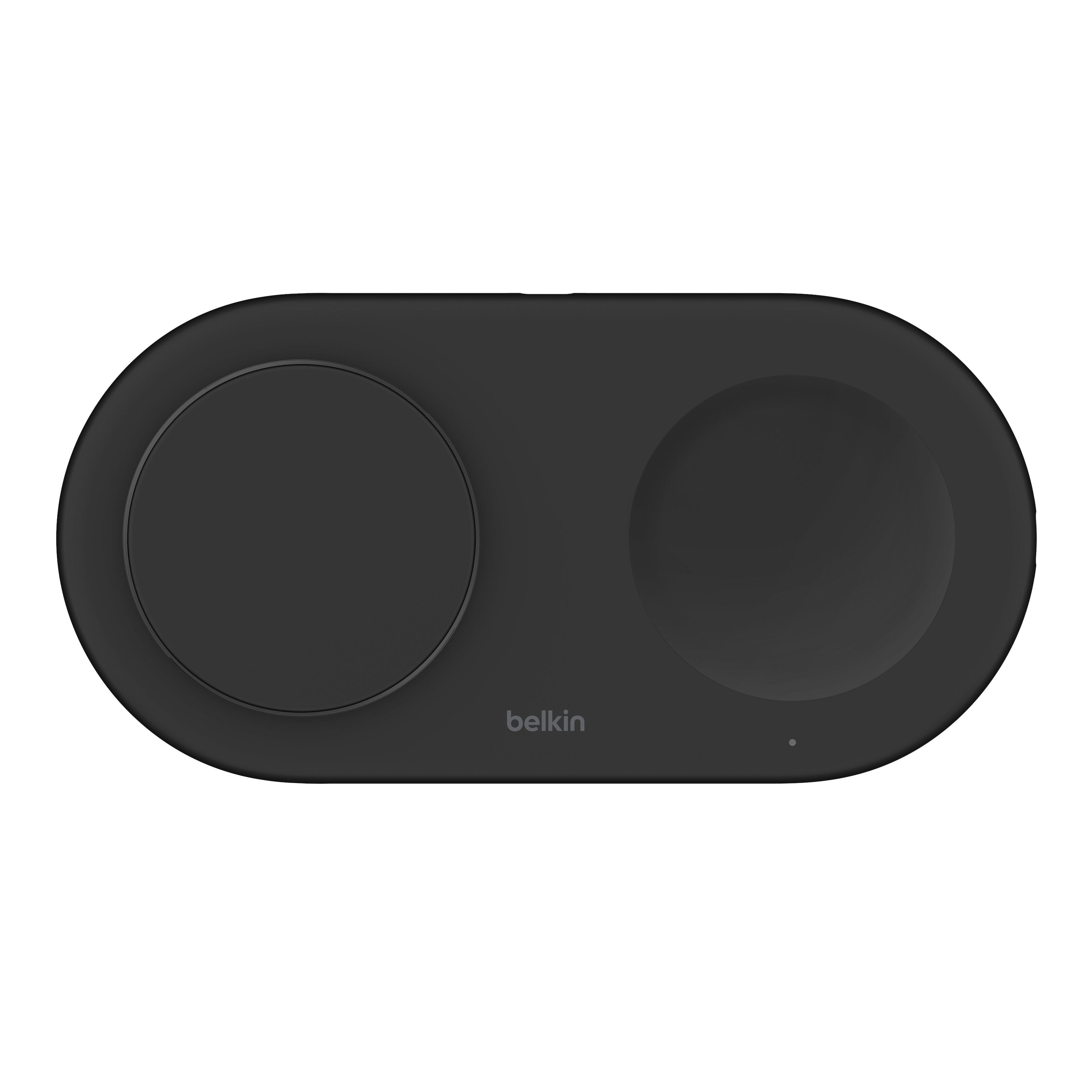 Belkin BoostCharge Pro 2-i-1 med Qi2 15 W Svart