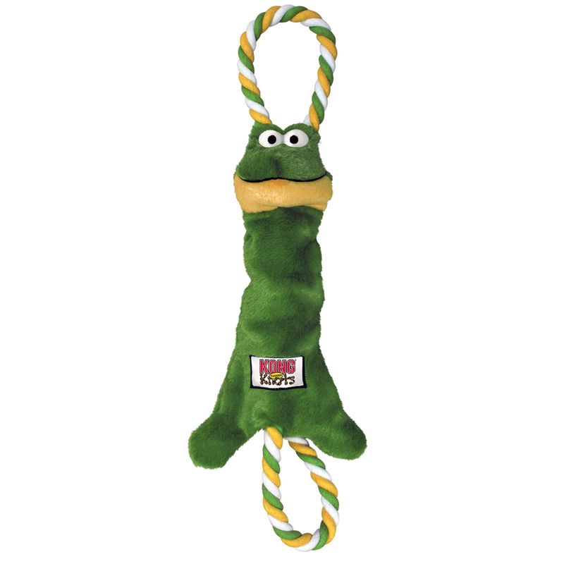 Jouet à tirer Kong Tugger Grenouille S/M