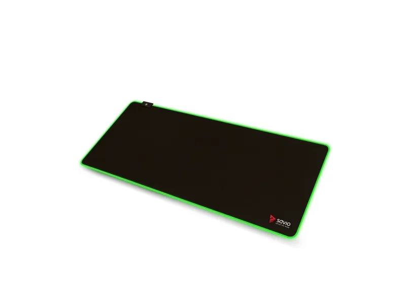 SAVIO GAMING Turbo Dynamic - Musemåtte - LED Edition - størrelse XL