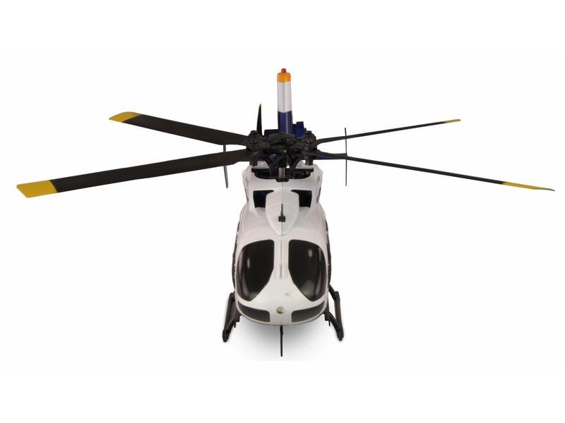 Amewi Helikopter AFX-135 Polizei 4-Kanal Singlerotor RTF Kleiner Scale Heli mit 4-Kanal Steuerung für Einsteiger und Fortgeschrittene