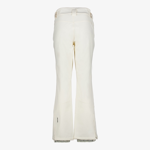 Mountain Peak dames softshell skibroek wit