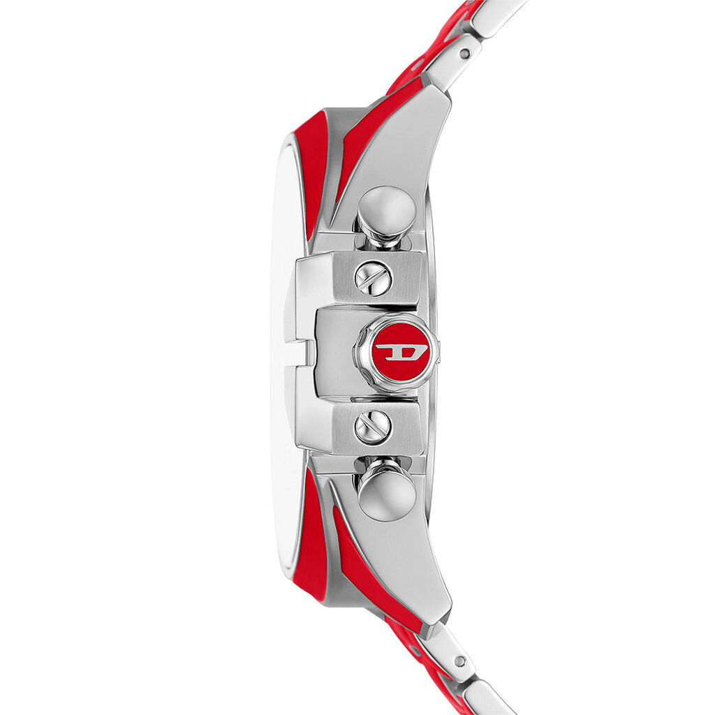 Montre Diesel Mega Chief Argenté
