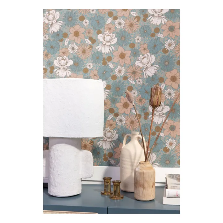 Maison Janette Rouleau de papier-peint Paloma | Bleu