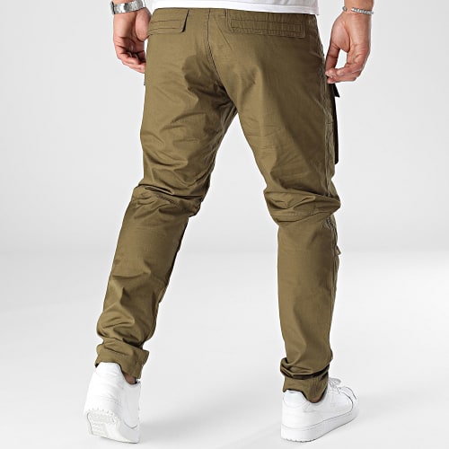 Pantalon Cargo 3D Regular Tapered D23636-D384 Vert Kaki