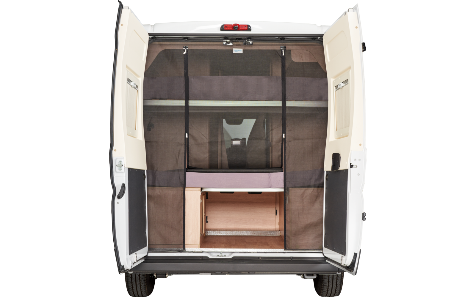 Hindermann Insektenschutzvorhang Hecktür Fiat Ducato ab Bj. 2007 Standard
