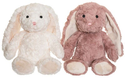 Teddykompaniet Kosedyr Kanin Linnea 30 cm, Creme