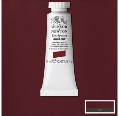 Winsor & Newton - Designers Gouache Maling - Perylene Violet 14 ML