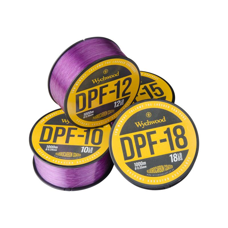 Nylon Wychwood Deep Purple Fluro Coated Mono - 1000M
