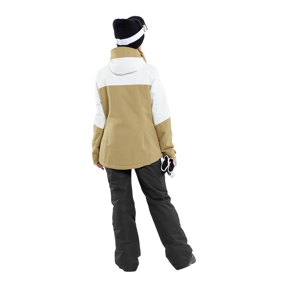 Volcom BOLT INS - Veste ski Femme dark khaki