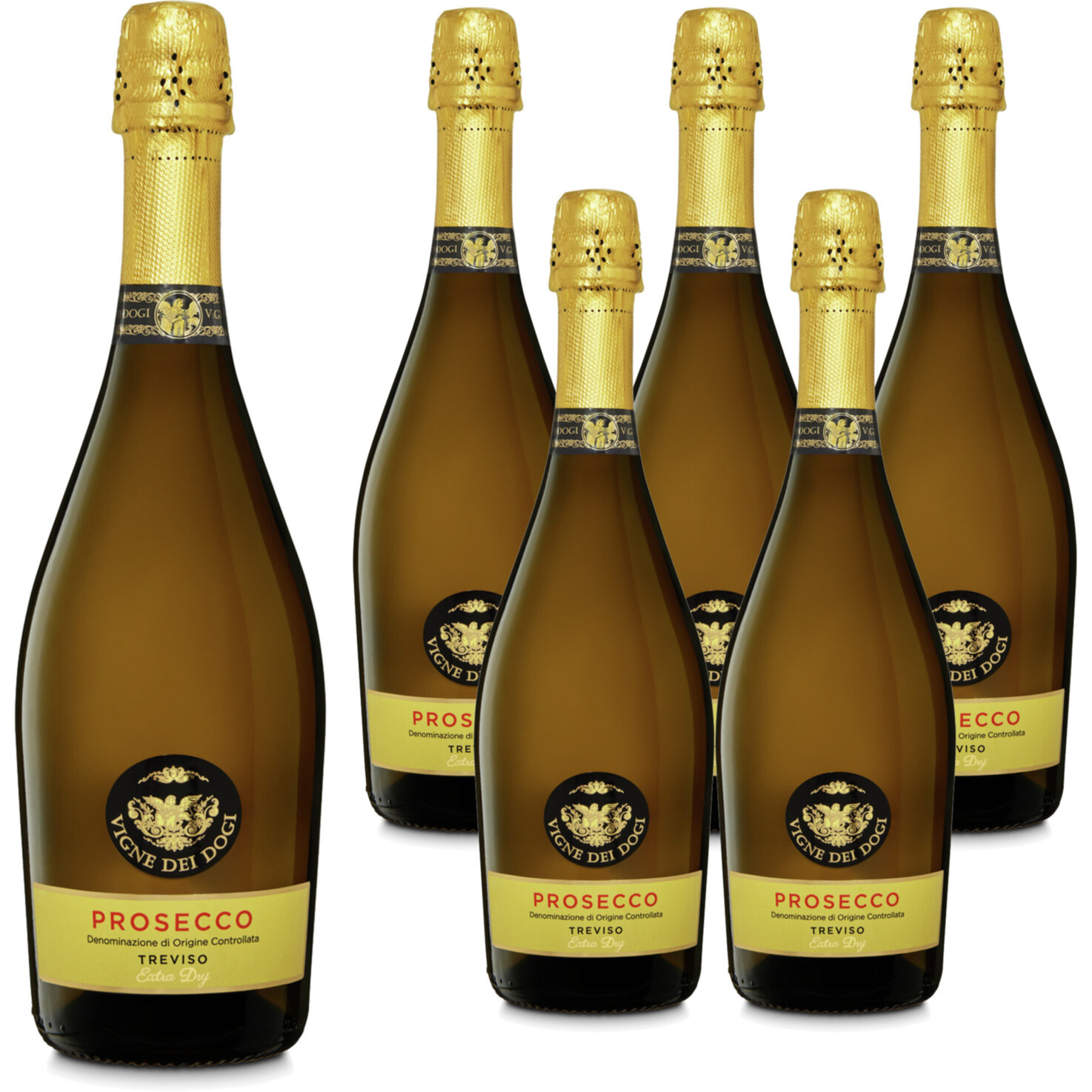 Prosecco DOC Vigne dei Dogi, extra dry 6x 75cl -6x 75cl