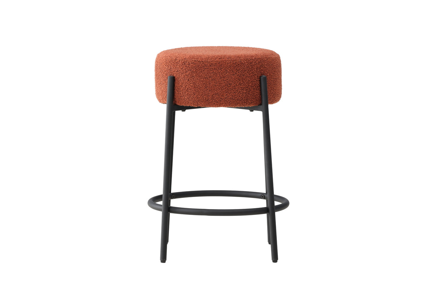 FjÃ´rd - Barstoel Rood Stof - Zithoogte 60cm - Tucson