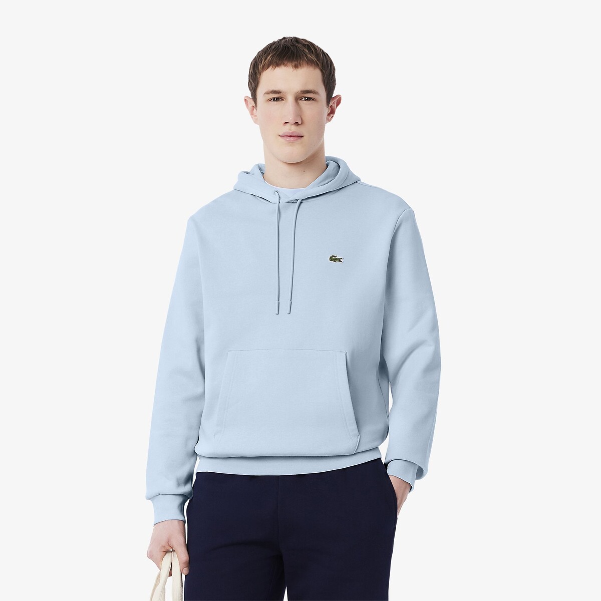 Moletom com capuz de algodão LACOSTE