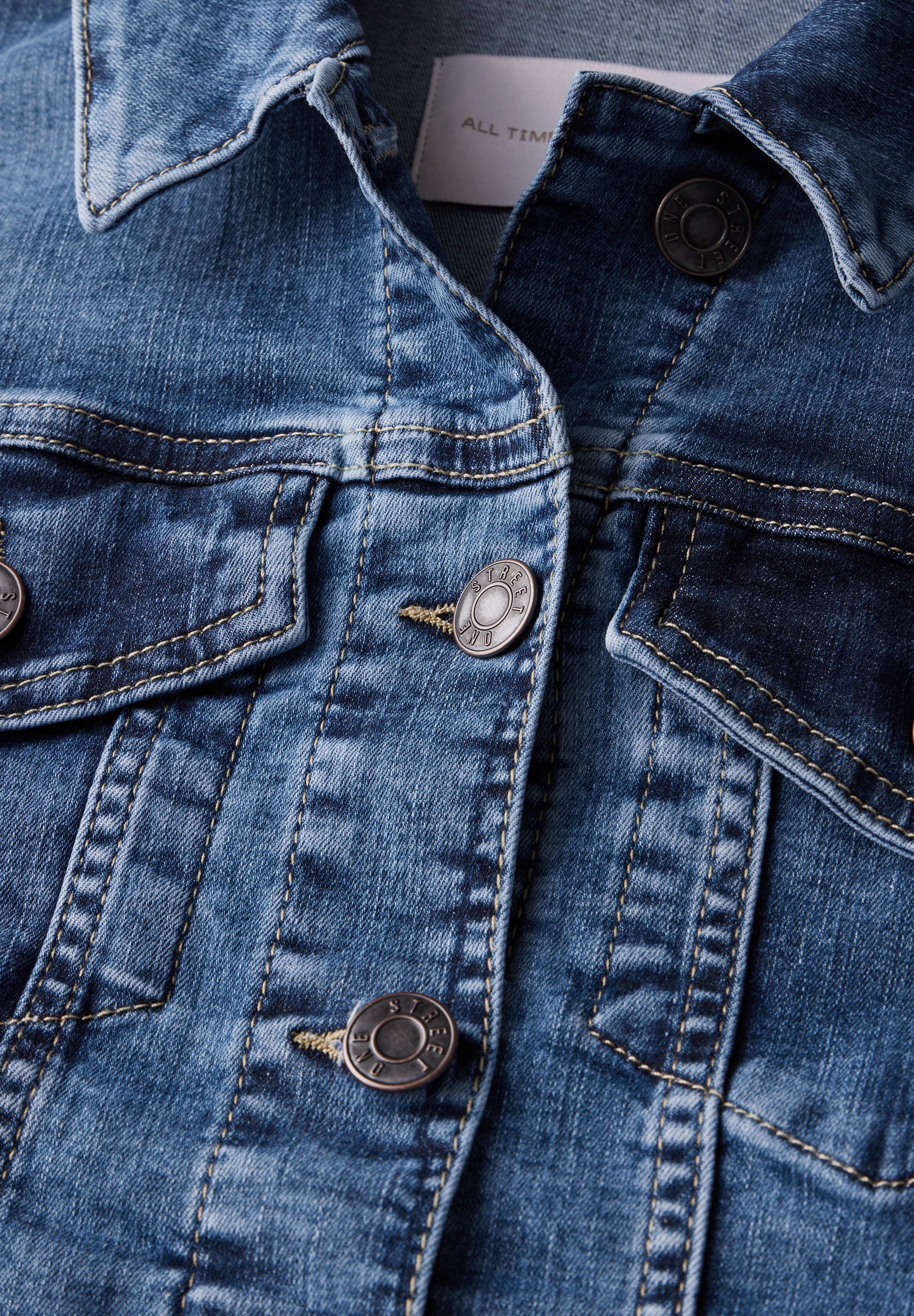 STREET ONE Jeansblazer , mit Brusttaschen