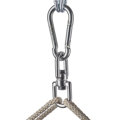 Hängesessel Baumwolle, Beige