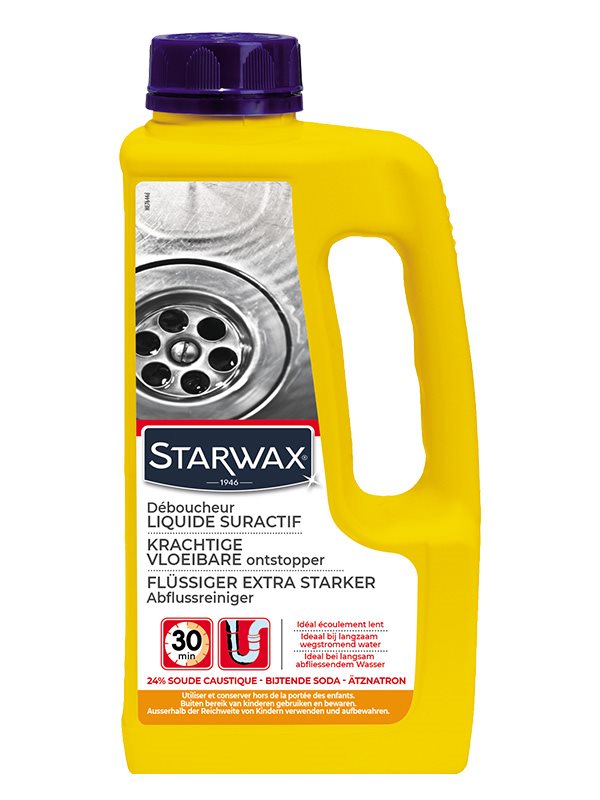Starwax Flüssiger Abflussreiniger Rohrleitungen Rohrleitung Fl 1 lt