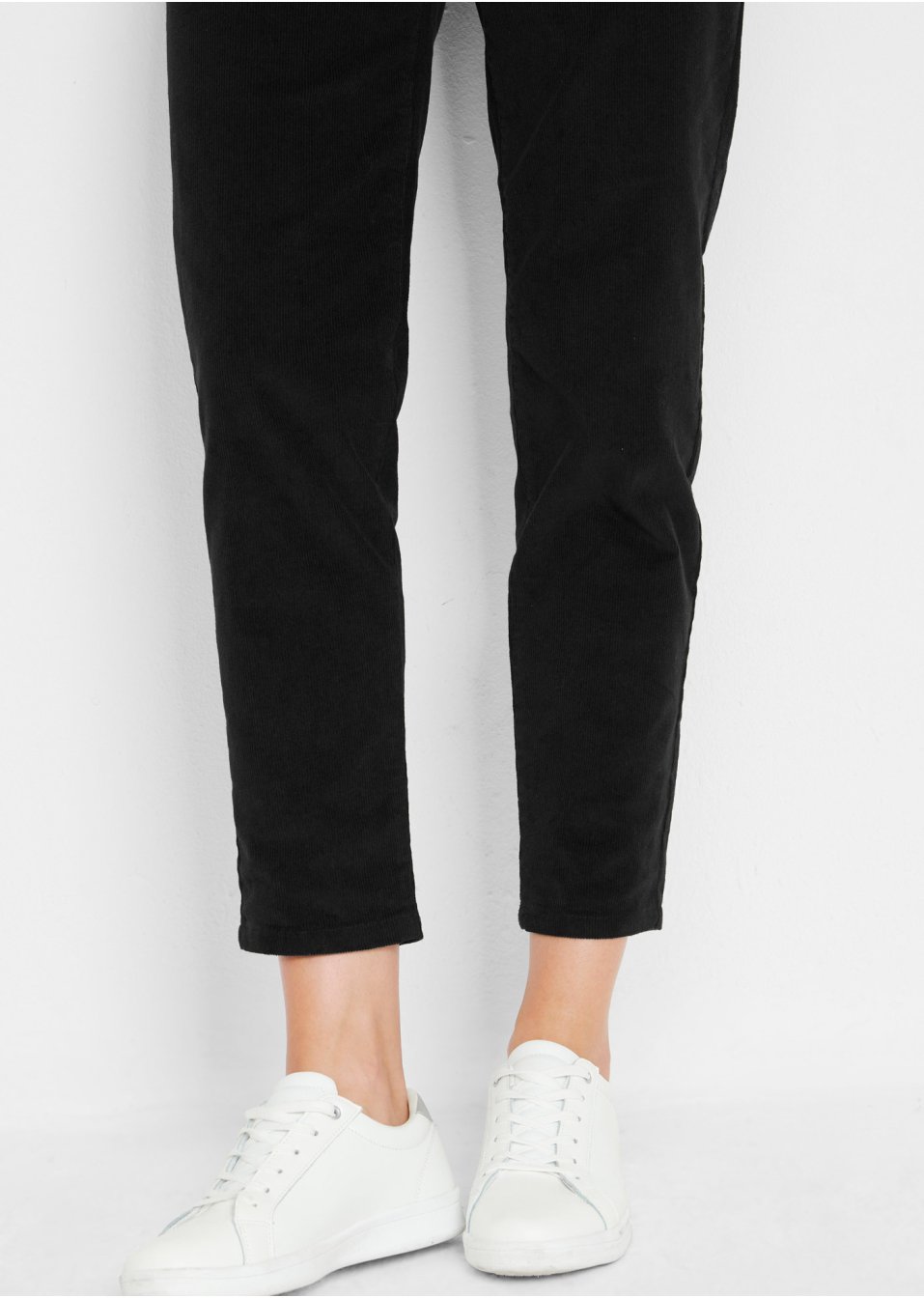 Pantalon velours côtelé avec cordon