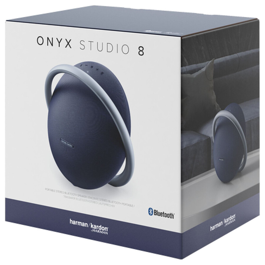 Harman Kardon Onyx Studio 8 Bleu - Enceinte portable