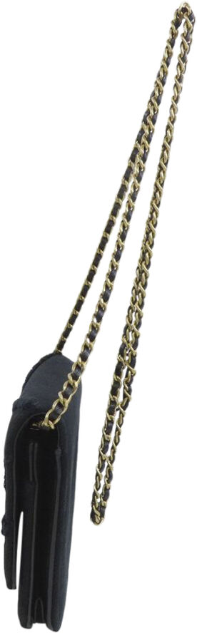 Chanel Vintage Chanel Wallet On Chain Blue