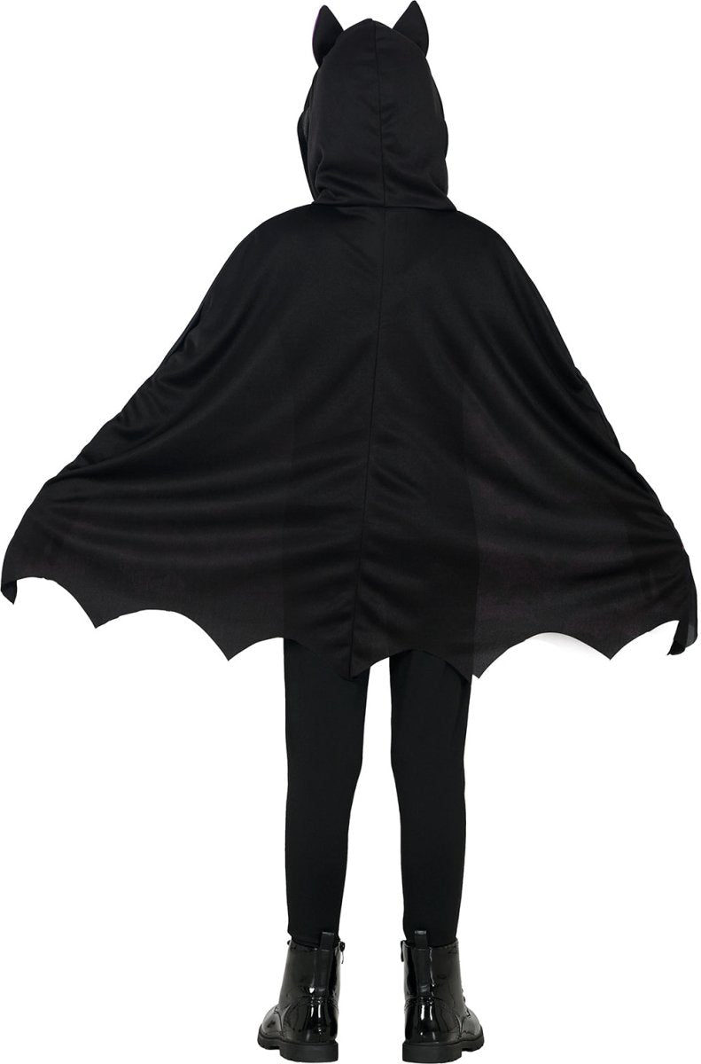 Halloween Poncho Meisje Vleermuizen