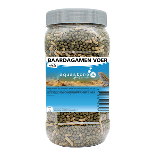AquastoreXL Baardagamen volwassen dier 1000ml