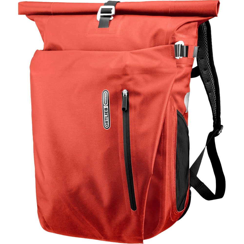 Ortlieb Vario QL3.1 26L Hybrid-Rucksack rooibos