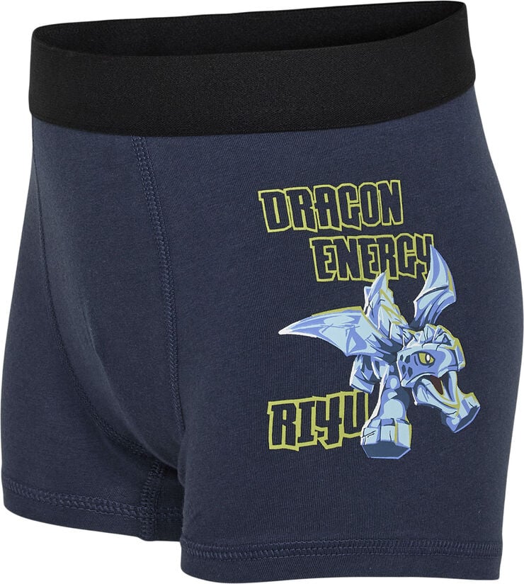 LEGO kidswear-LEGO børnetøj LWARIS 704 - 3-PACK BOXERS Middle blue