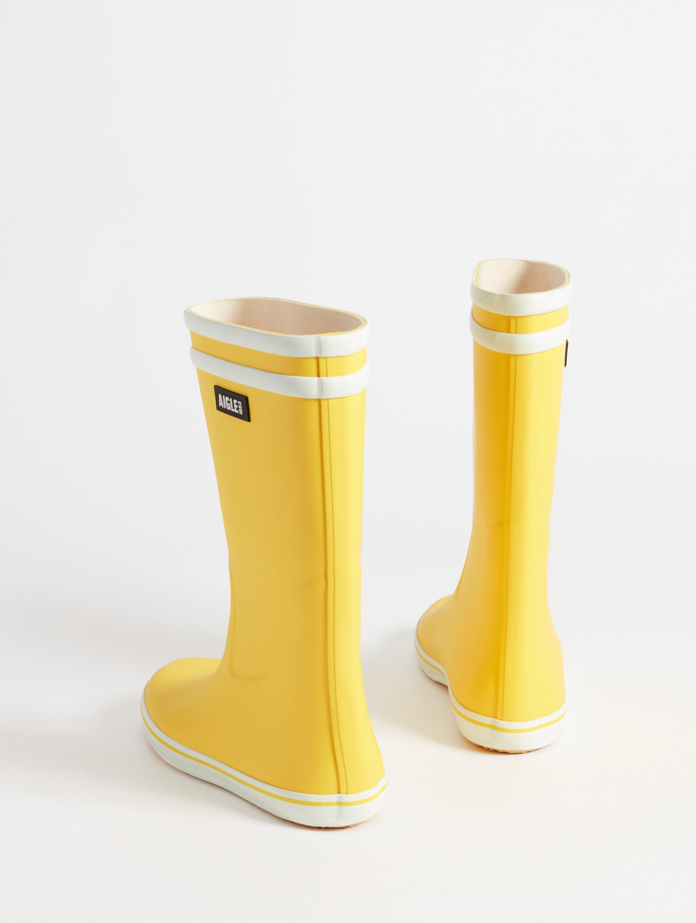 La botte iconique du bord de mer JAUNE/BLANC
