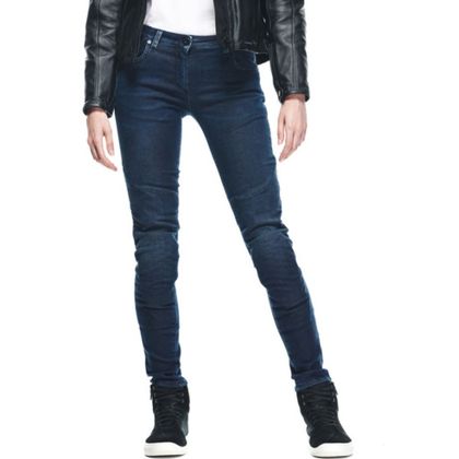 Jean Dainese DENIM BRUSHED SKINNY - Skinny - Bleu