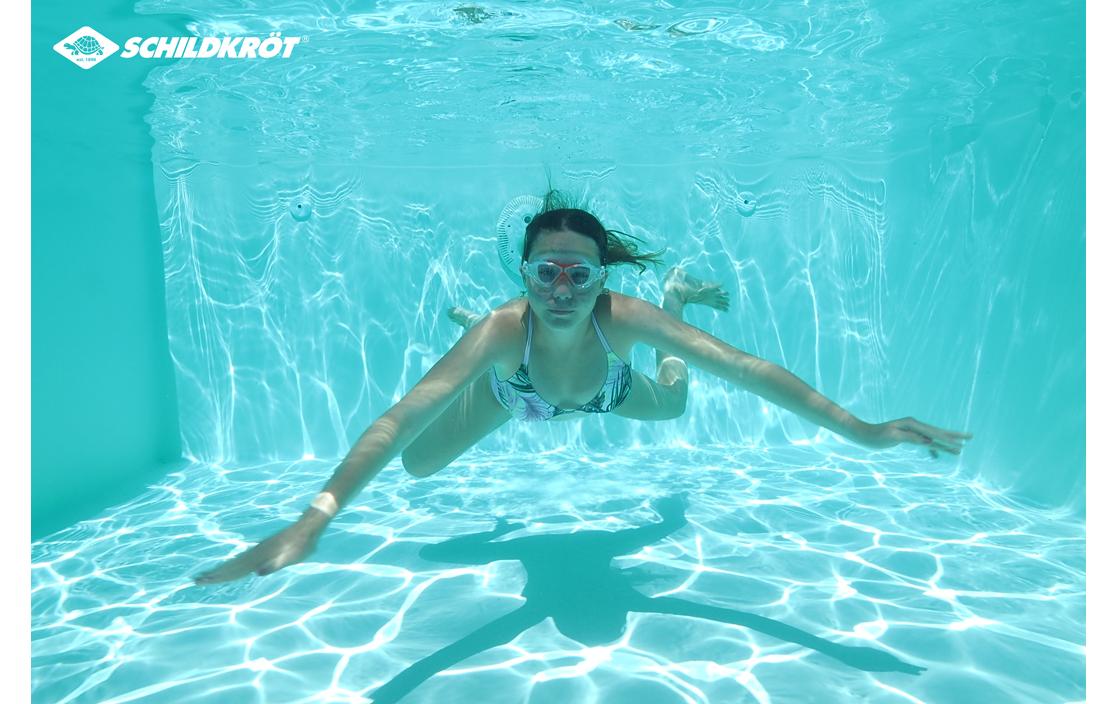 Junior Schwimmbrille Bali RotTauchbrille aus hochwertigem Silikon