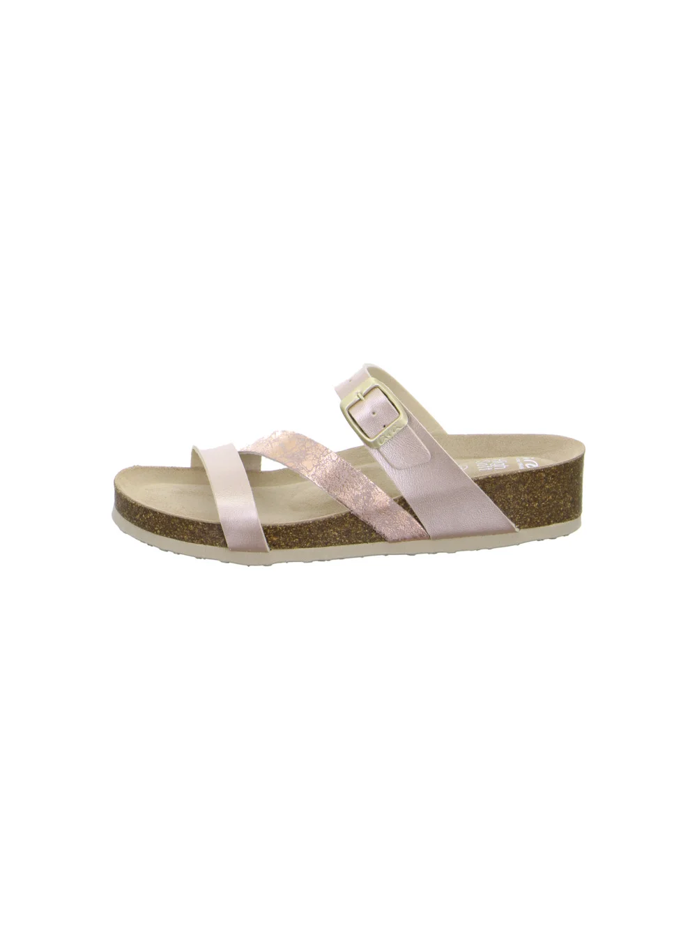 Pantolette Bali roségold