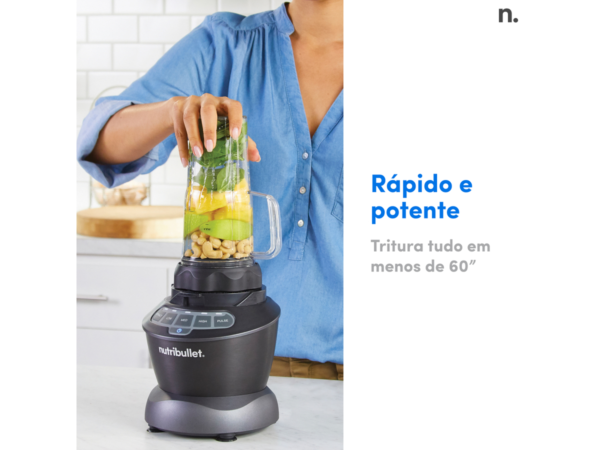 LIQUIDIFICADORA NUTRIBULLET NBF500DG 1200W