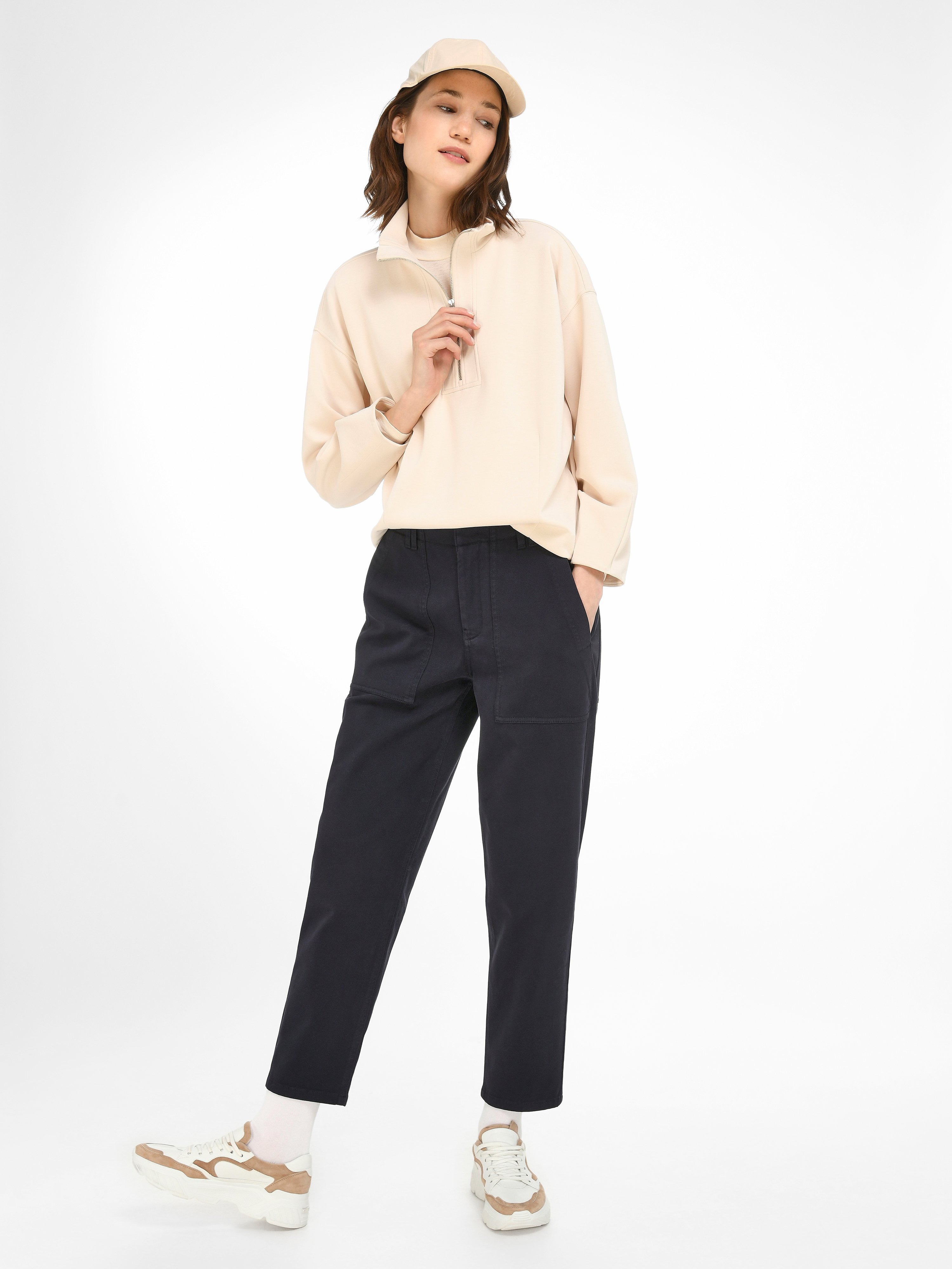 Knöchellange Feminine Fit-Hose