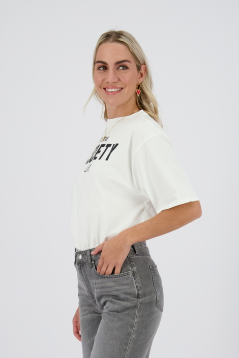 Raizzed witte dames t-shirt