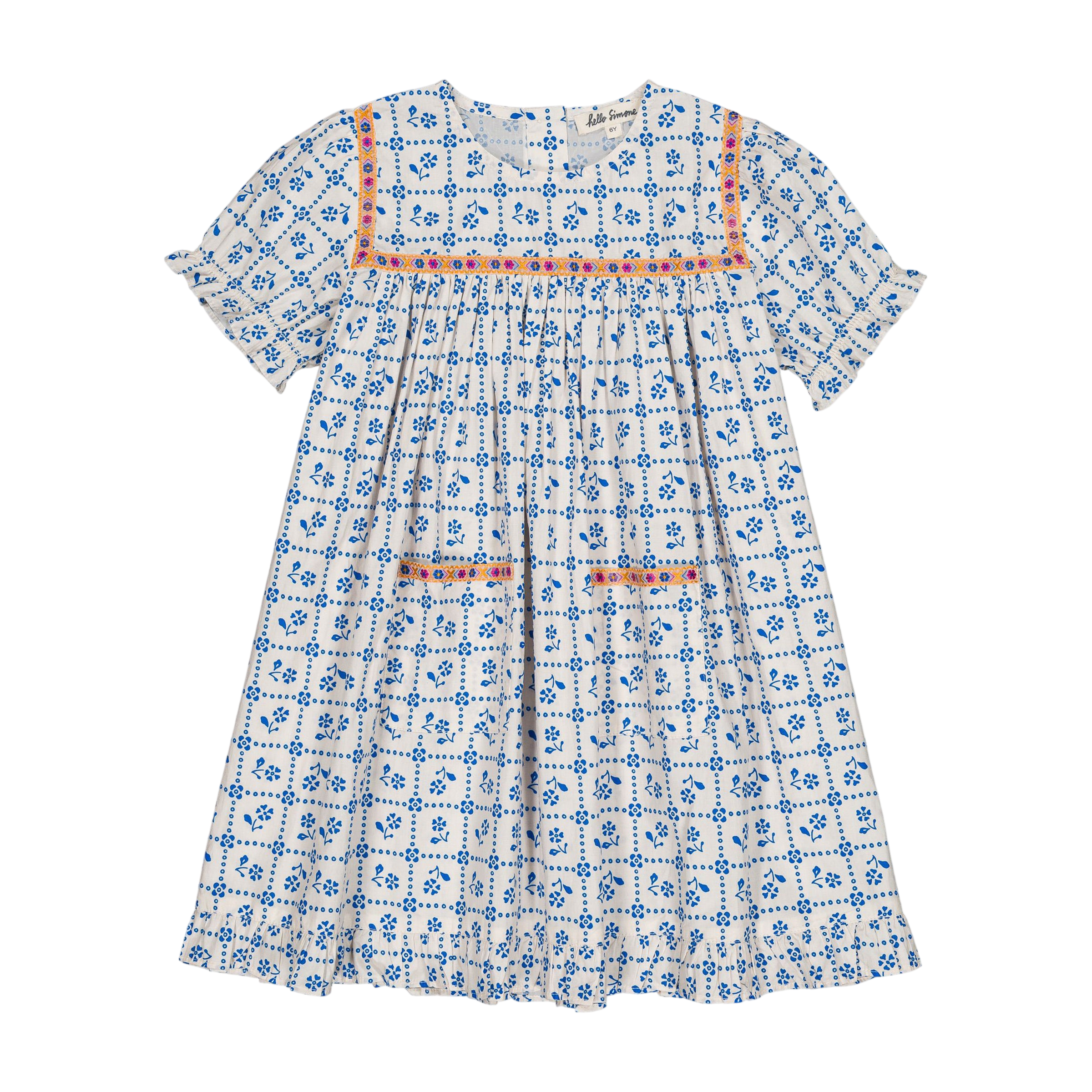 Kleid Louisette Fayence