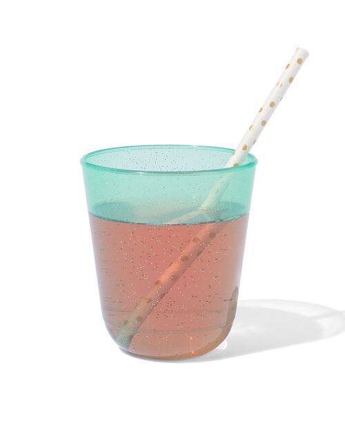 gobelets réutilisables à paillettes 250 ml lot de 4