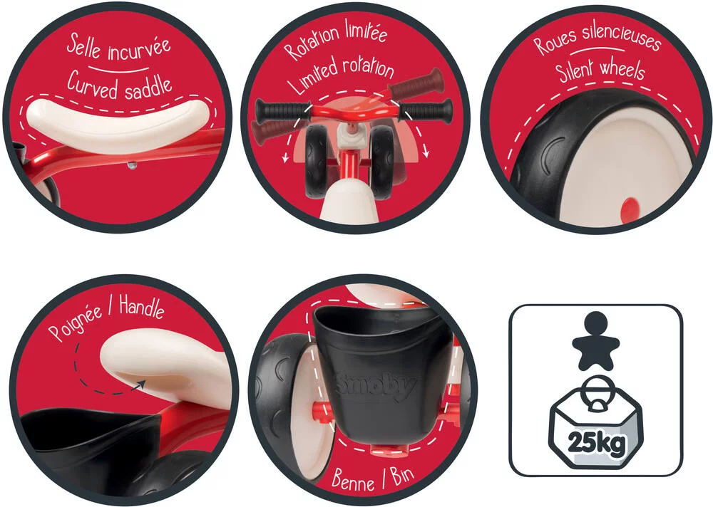 PORTEUR ROOKIE ROUGE