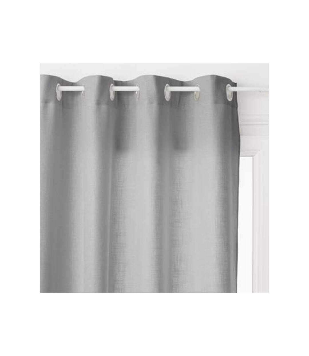 Rideau Uni Leon 140x260cm Gris