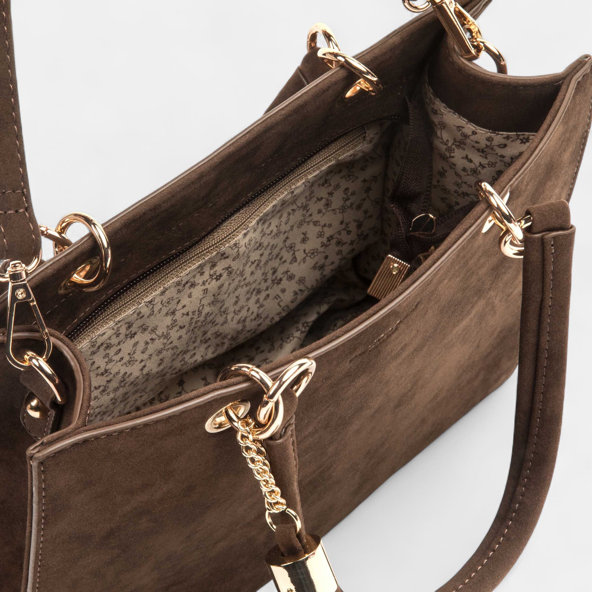 Sac à main marron