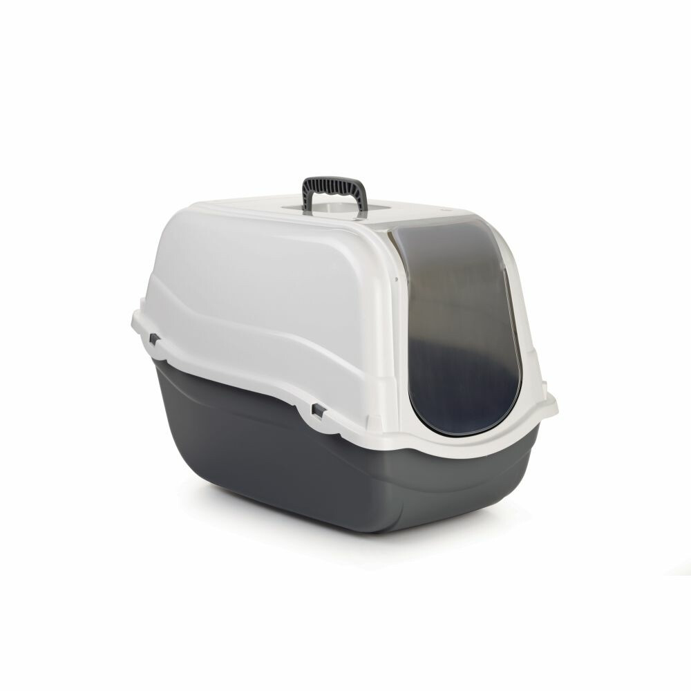 Beeztees Kattenbak Romeo Grijs - Wit57 x 39 x 41 cm