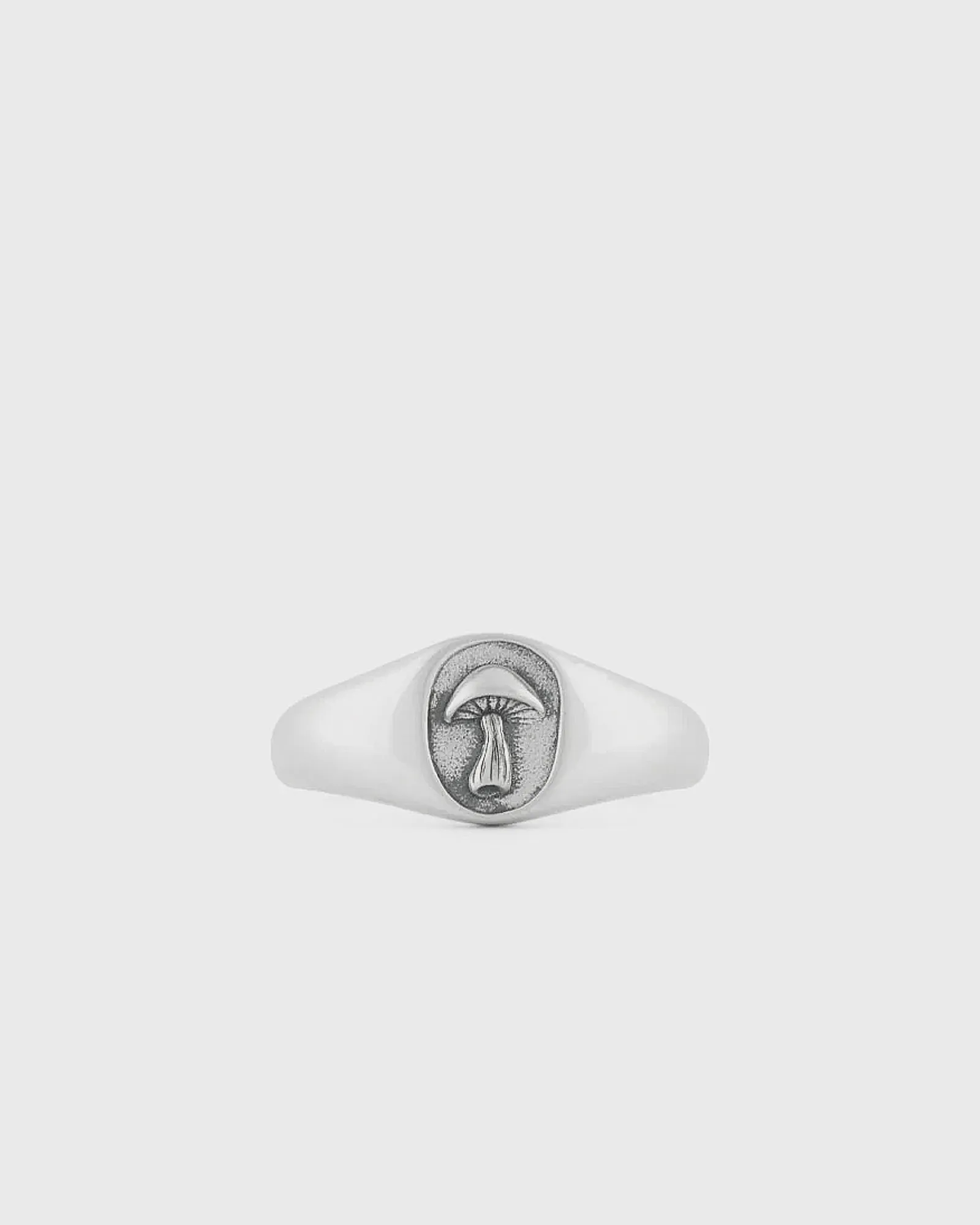Serge DeNimes Silver Mushroom Ring