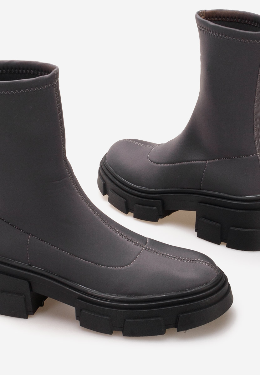 Bottines femme gris Sumeria