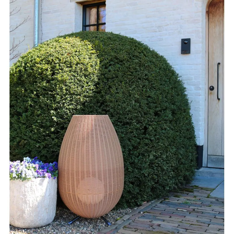Lucide COLIN IP44 Vloerlamp - Naturel