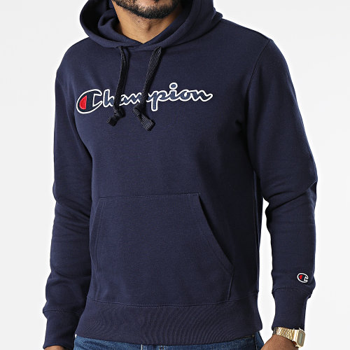 Sweat Capuche 217060 Bleu Marine