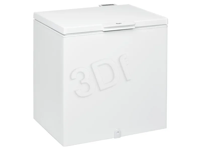 Whirlpool WHS2121 - Kummefryser - bredde: 80.6 cm - dybde: 64.2 cm - højde: 86.5 cm - 204 liter - Klasse F - hvid