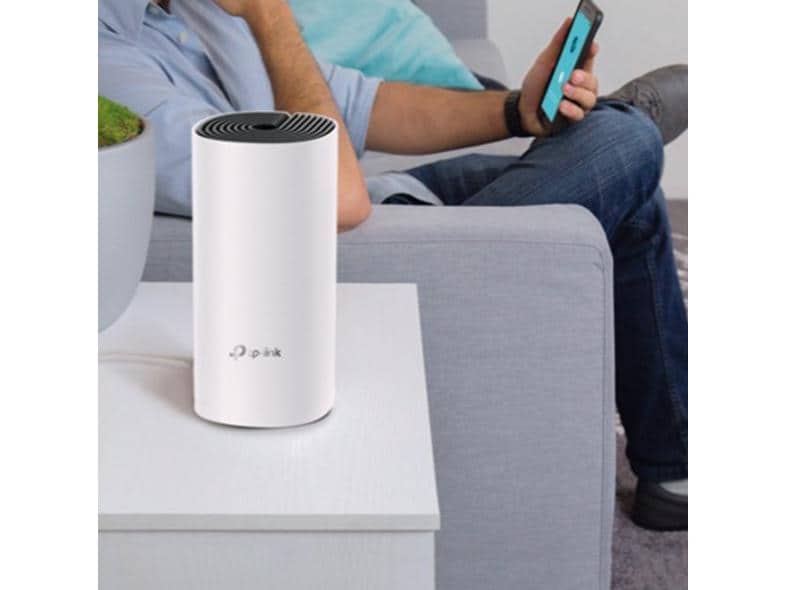 TP-Link Mesh-System Deco E4 Einzeladapter Mesh-WLAN Netzwerk (AC1200)